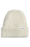 Krost Speckle Wool Beanie In Neutral