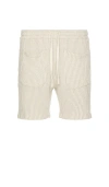 Krost Striped Knit Shorts