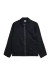 Krost University Pinstripe Jacket Navy In Blue