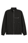 Krost Waterproof Track Jacket In Black