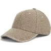 Krost Wool Blend Cap In Brown