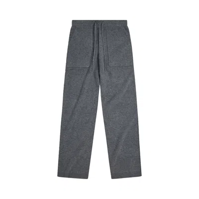 Pre-owned Krost Wool Knit Pants 'gunmetal' | Grey | Men's Size L In Gray