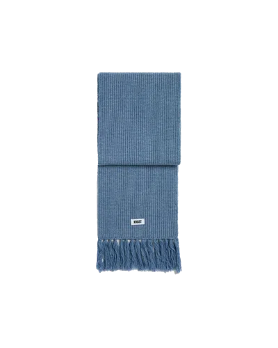 Krost Wool Speckle Scarf Cashmere Blue