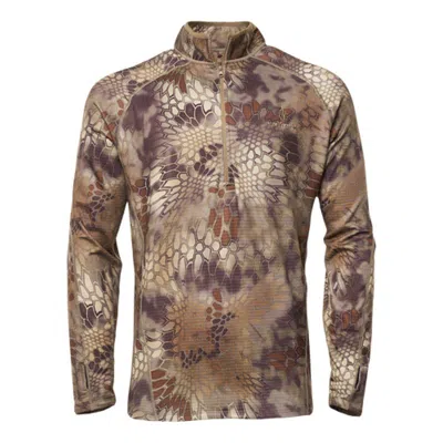 Kryptek Men's  Cronos Long Sleeve 1/4 Zip In Multi