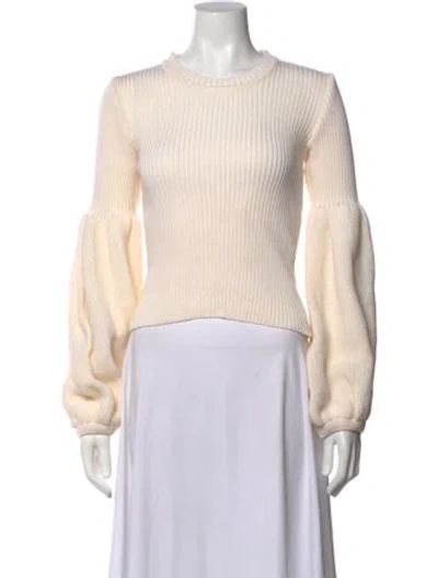 Pre-owned Ksenia Schnaider Crew Neck Sweater In Neutrals