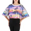 Ksenia Schnaider Hawaii Sequin Top In Multicolor