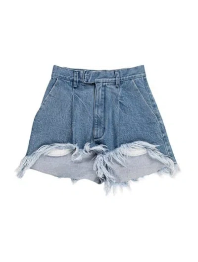 Pre-owned Ksenia Schnaider Mini Shorts In Blue