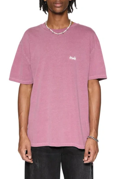 Ksubi 1999 Current Biggie Graphic T-shirt In Purple