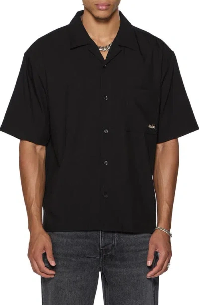 Ksubi 1999 Diner Camp Shirt In Black