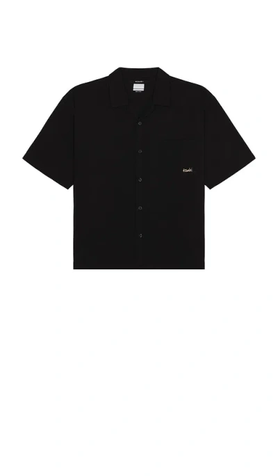 Ksubi 1999 Diner Short Sleeve Shirt In Black