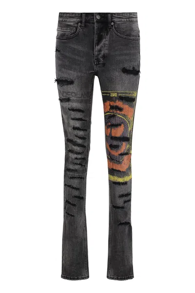 Ksubi 5-pocket Slim Fit Jeans In Black