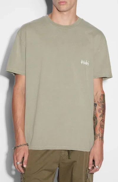Ksubi All Day Biggie Logo T-shirt In Green