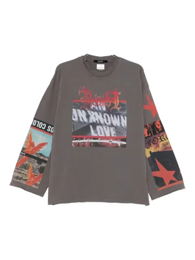 Ksubi Altar Graphic-print T-shirt In Gray