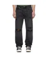 Ksubi Anti K Nirvana Plus Trashed Jeans In Black