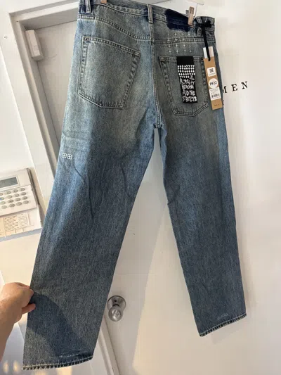 Pre-owned Ksubi Anti K Chronicle Chop In Blue