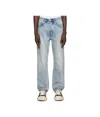Ksubi Blue Anti K Sky High Metalik Jeans In Gray