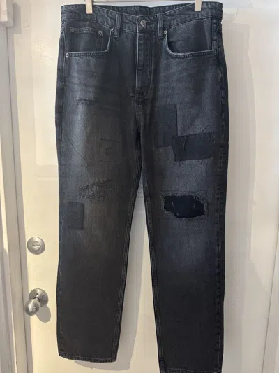 Pre-owned Ksubi Anti K Roadhouse In Black