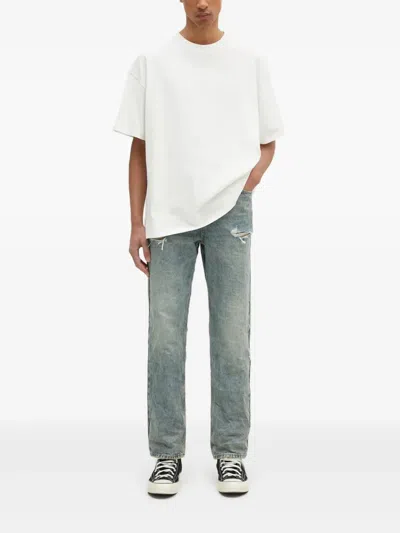 Ksubi Anti K Stage Dive Trashed Regular Jeans In Blue