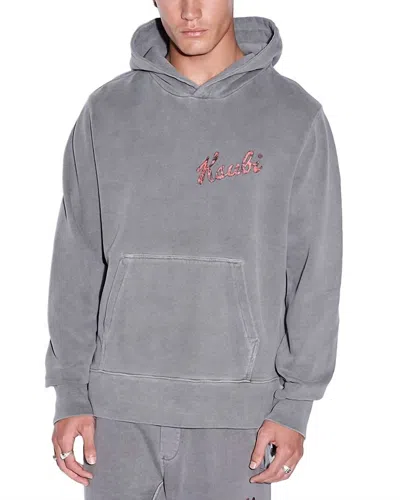 Ksubi Autograph Kash Hoodie In Charcoal In Black