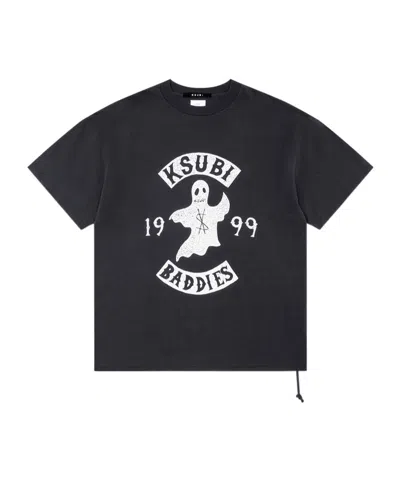 Ksubi Baddies Ekcess Ss Tee Faded In Black