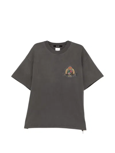 Ksubi Badge T-shirt In Gray