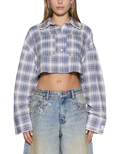Ksubi Balter Cotton Embellished Collar Shirt In Assorted