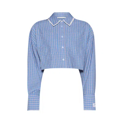 Pre-owned Ksubi Balter Shirt 'blue' | Women's Size L