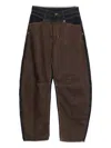 Ksubi Barrel Jeans In Brown