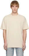 Ksubi Beige 4 X 4 Biggie T-shirt In Tan