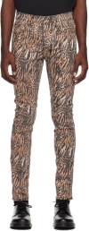 Ksubi Chitch Zoo Animal Print Jeans In Leopard In Assorted