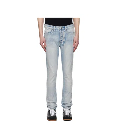 Ksubi Belt Loop Jeans In Blue