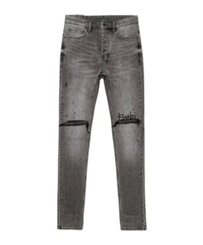 Ksubi Belt-loop Jeans In Gray