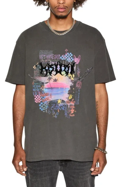 Ksubi Biggie Vandals Oversize Graphic T-shirt In Black