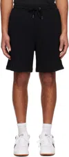 Ksubi Comfortable Trak Short In Jet Black In Black