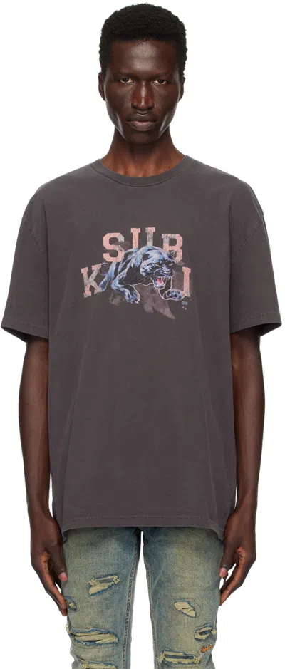 Ksubi Apex Biggie Cotton Graphic T-shirt In Black