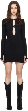 Ksubi Black Arise Minidress In Black