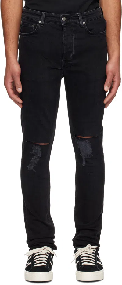 Ksubi Black Chitch Krow Krushed Jeans