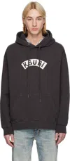 Ksubi Black Faded Baddies Biggie Hoodie In Black