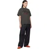 Ksubi Black Graff Ekcess T-shirt In Brown