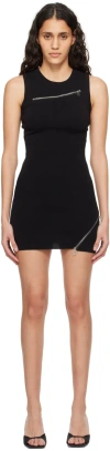 Ksubi Black Maximum Minidress In Black