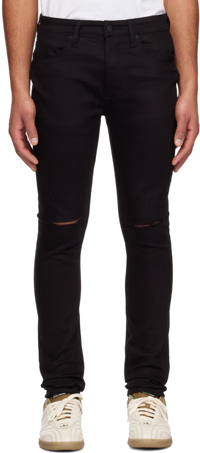 Ksubi Black Van Winkle Ace Slice Jeans