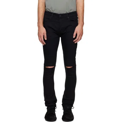 Ksubi Black Van Winkle Ace Slice Jeans