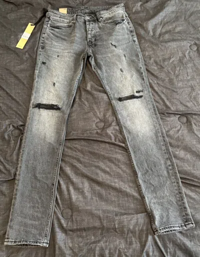 Pre-owned Ksubi Black Van Winkle Jeans Size 32
