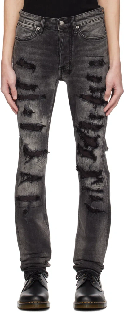 Ksubi Black Van Winkle Tektonik Jeans