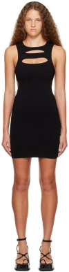 Ksubi Black Vertigo Minidress In Black