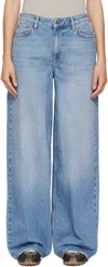 Ksubi Blue Baggy Strider Horizon Jeans In Blue