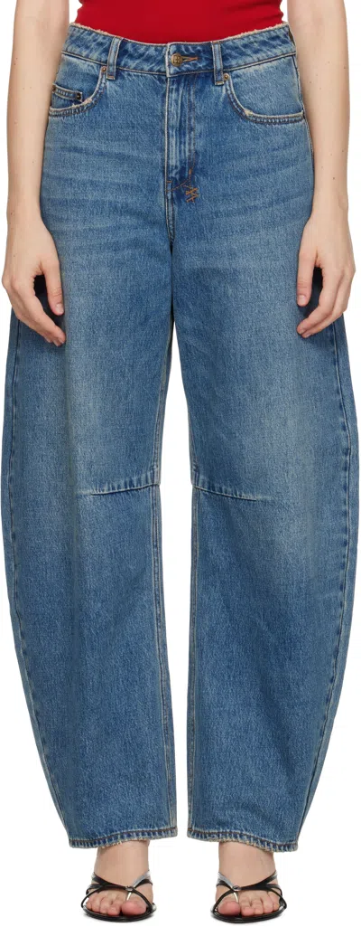 Ksubi ブルー バレル ジーンズ In Blue