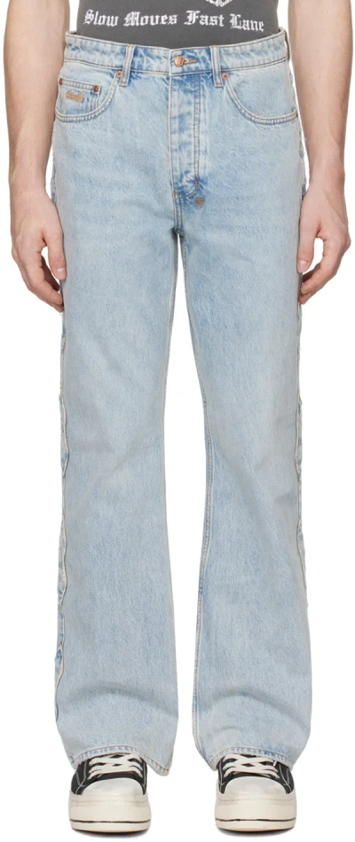Ksubi Blue Bronko Paragon Kraft Jeans In Denim
