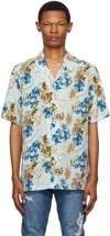 Ksubi Floralist Resort Short Sleeve Shirt In Multi In Assorted