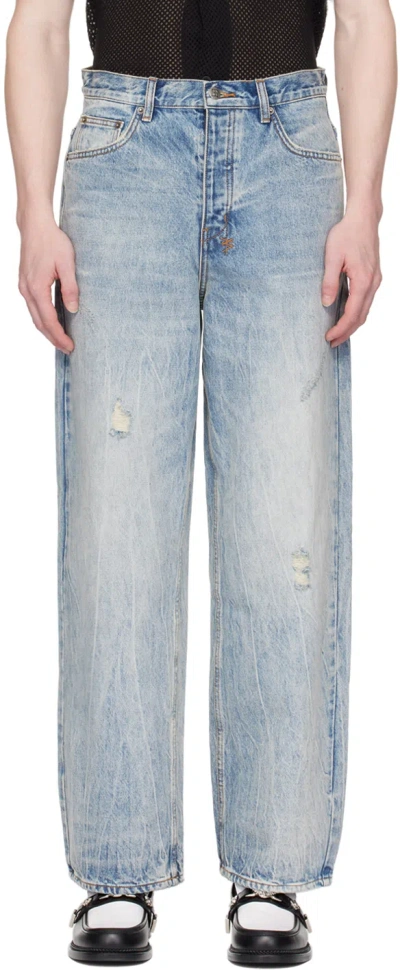 Ksubi Blue Maxx Jeans In Denim